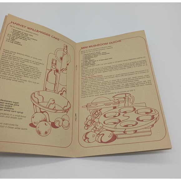 Booklet Microware Instructions & Recipes From Anchor Hocking Microwave Cooking - Picture 5 of 7
